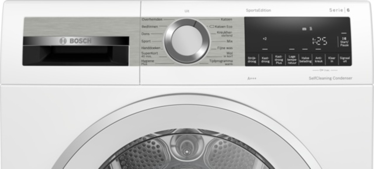 Bosch Bosch EXCLUSIV WQG235D9NL - Warmtepompdroger Bosch Bosch EXCLUSIV WQG235D9NL - Warmtepompdroger