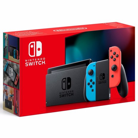 Nintendo Nintendo Switch - Blauw/Rood - Console Nintendo Nintendo Switch - Blauw/Rood - Console