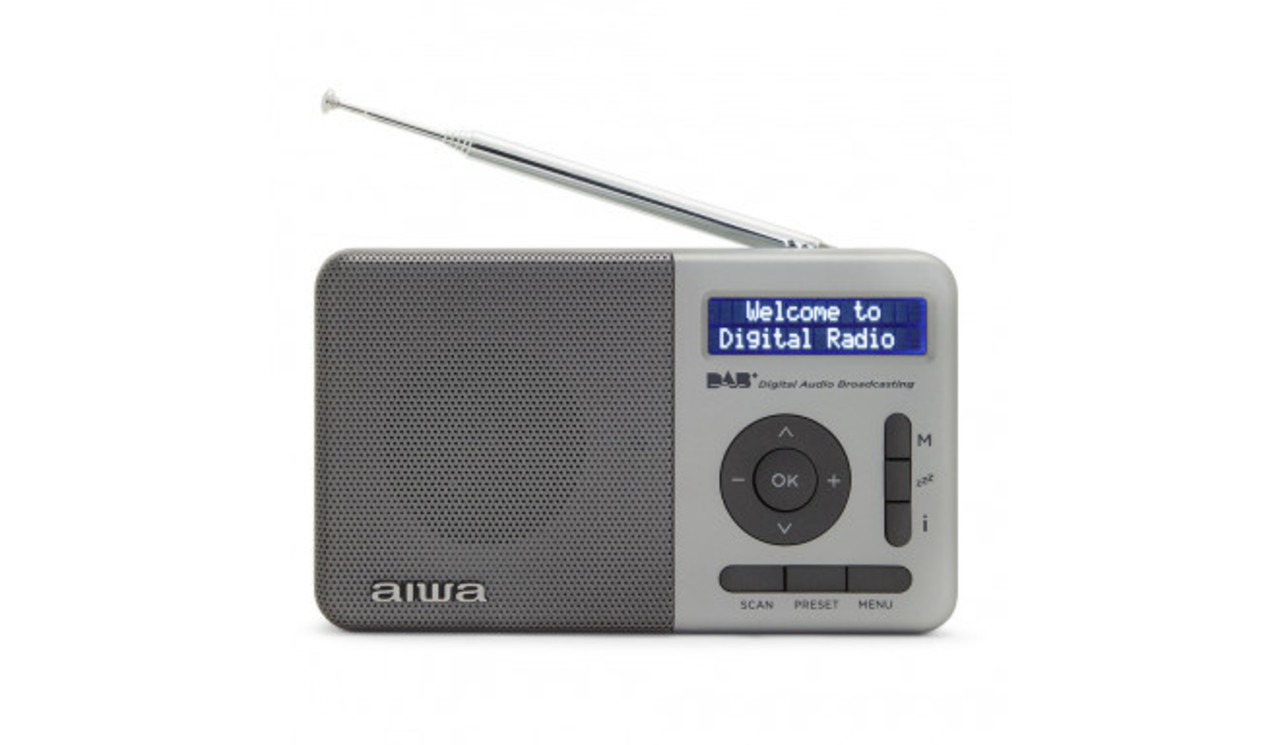 Aiwa Aiwa RD-40DAB/SL Zilver - Radio
