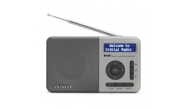 Aiwa Aiwa RD-40DAB/SL Zilver - Radio