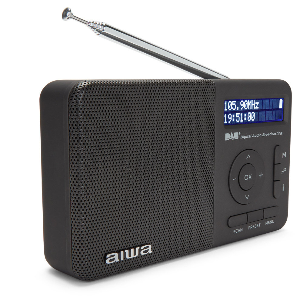 Aiwa Aiwa RD-40DAB/BK Zwart - Radio
