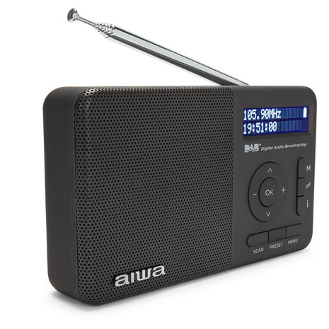 Aiwa Aiwa RD-40DAB/BK Zwart - Radio