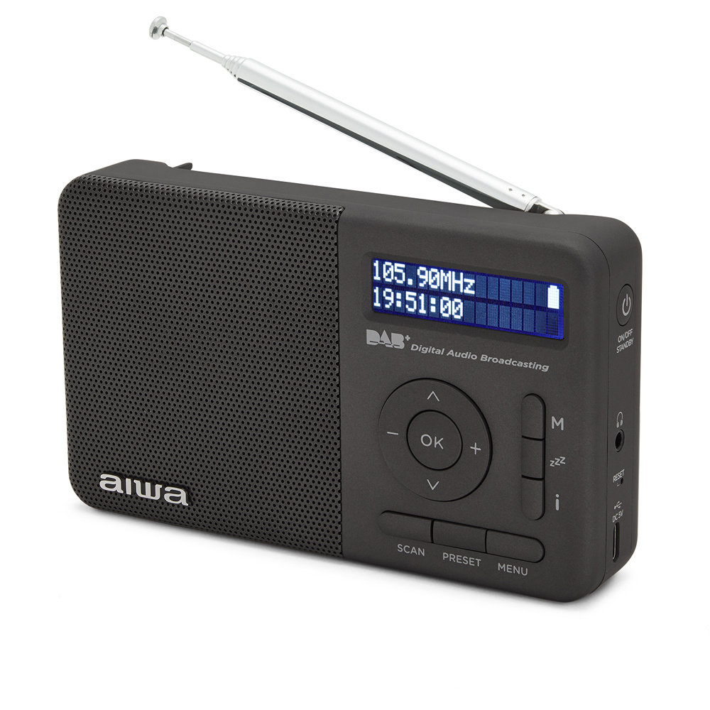 Aiwa Aiwa RD-40DAB/BK Zwart - Radio