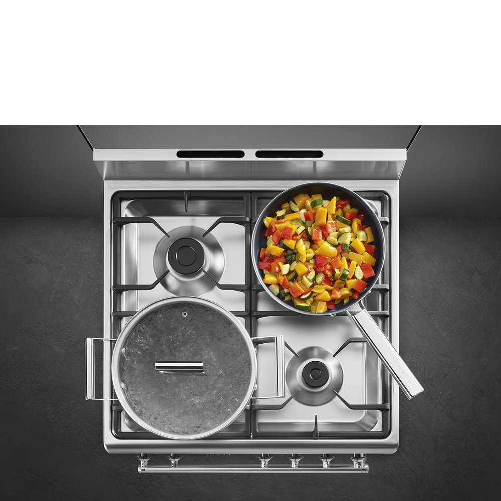 Smeg SNLK61MX9 - Gasfornuis Smeg SNLK61MX9 - Gasfornuis