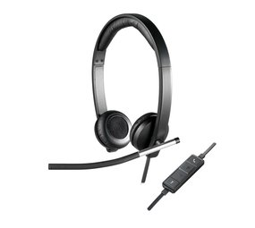 Logitech Logitech H650e Stereo (Zwart) - USB Headset