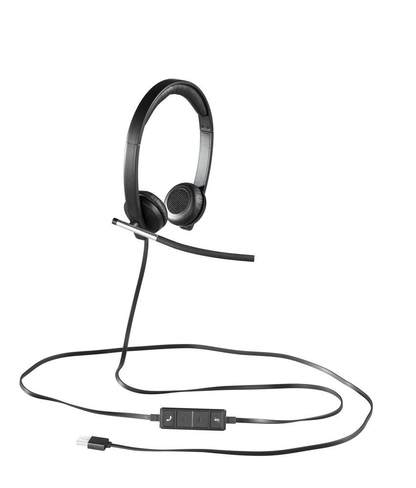 Logitech Logitech H650e Stereo (Zwart) - USB Headset Logitech Logitech H650e Stereo (Zwart) - USB Headset