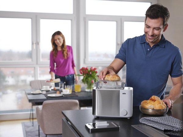 Braun Braun HT 5000 WH - Broodrooster Braun Braun HT 5000 WH - Broodrooster