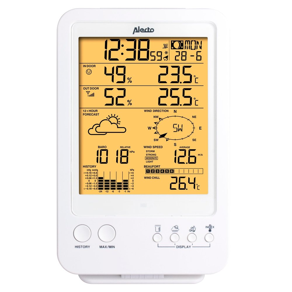 Alecto Alecto WS-4800 - Weerstation Alecto Alecto WS-4800 - Weerstation