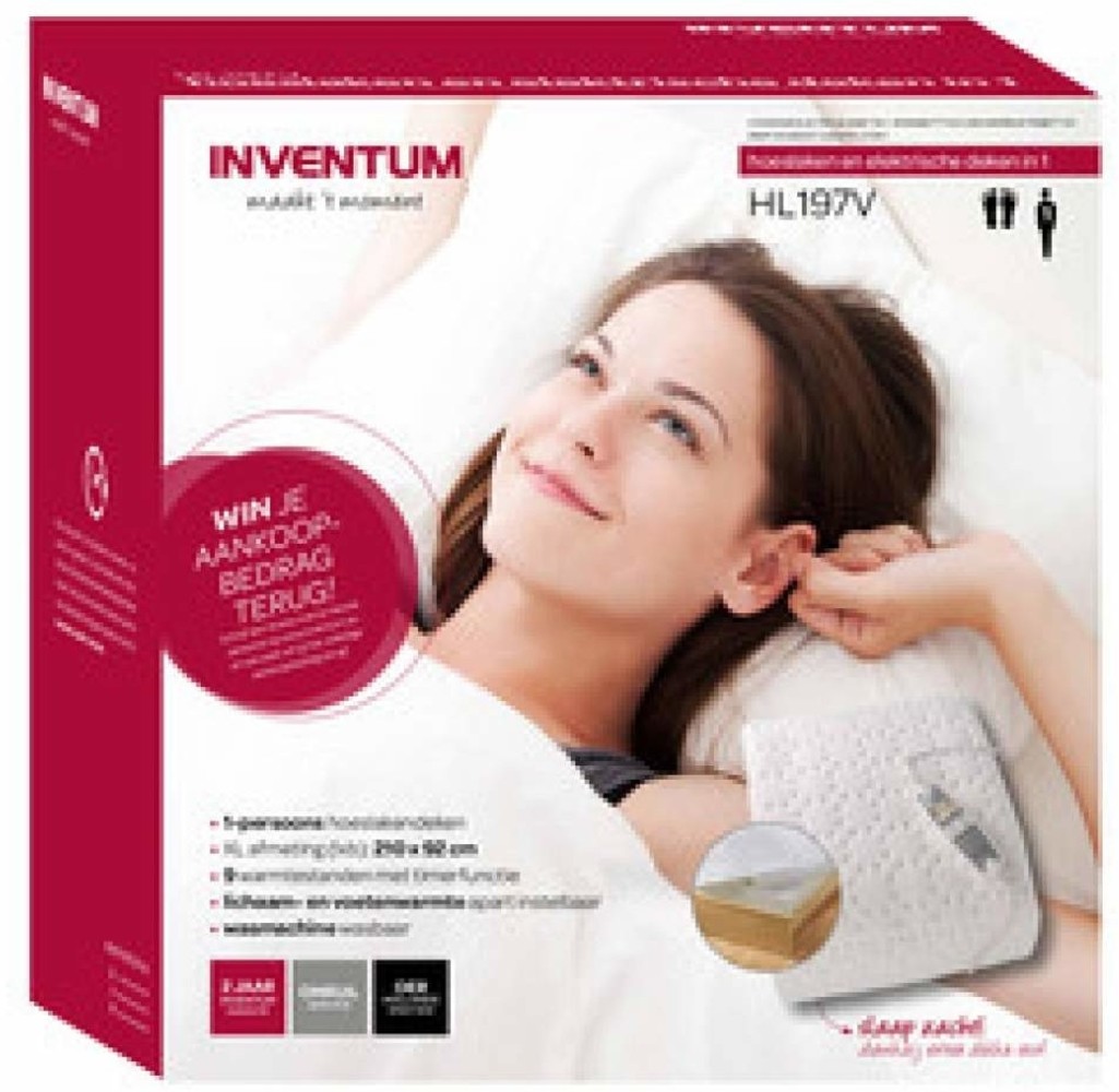 Inventum Inventum HL197V - Elektrische deken Inventum Inventum HL197V - Elektrische deken