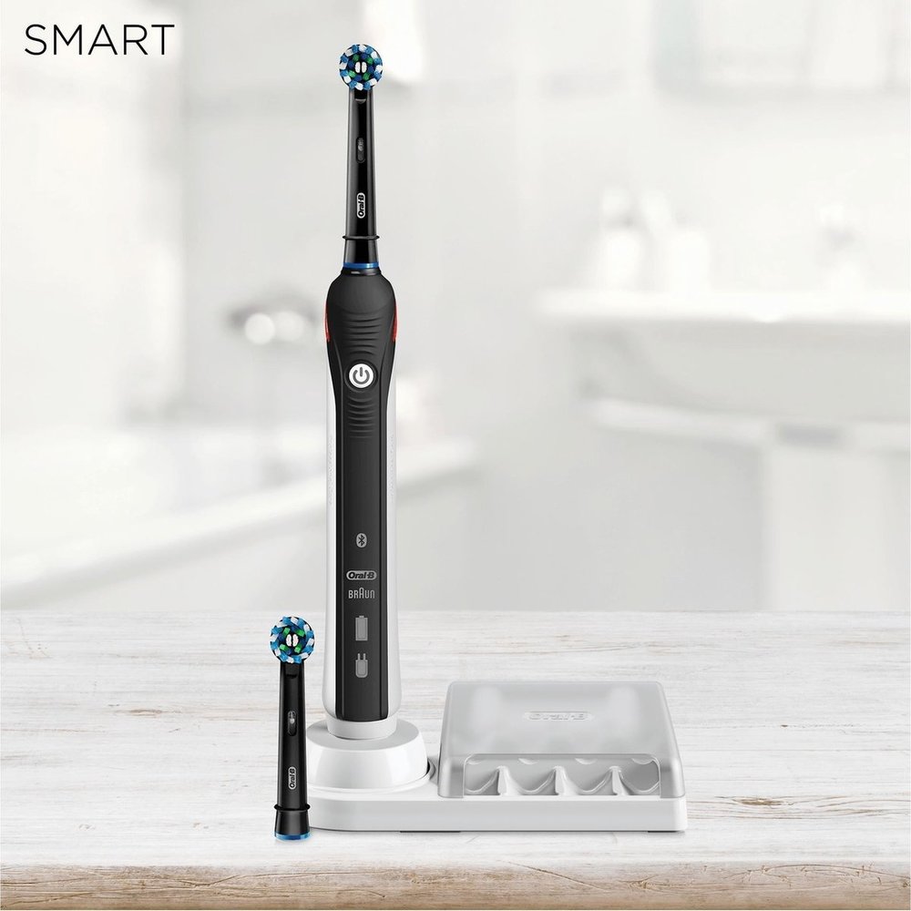 Gaan Slechthorend Inhalen Oral-B Smart 4000N Zwart - Elektrische tandenborstel - BoXXer