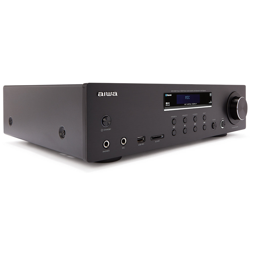 Aiwa Aiwa AMU120BTBK - Versterker Aiwa Aiwa AMU120BTBK - Versterker