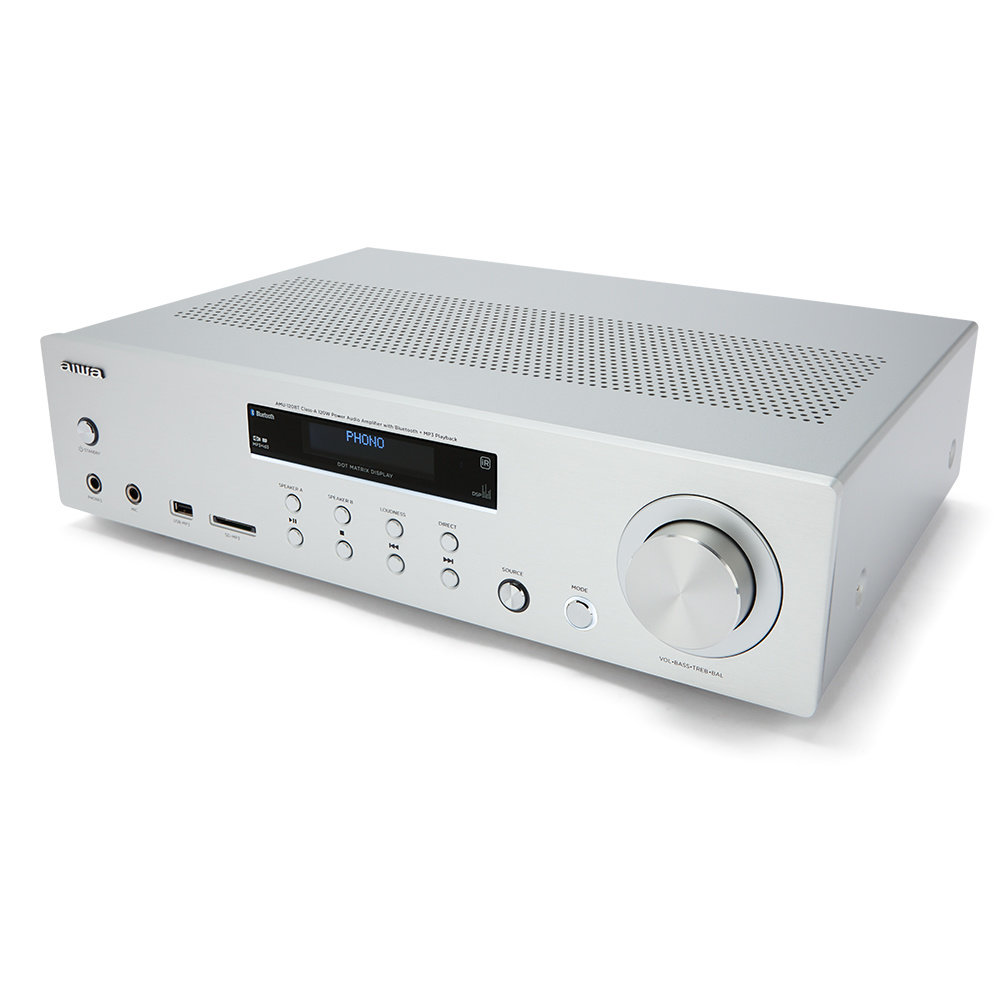 Aiwa Aiwa AMU-120BTSL Zilver - Versterker