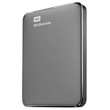 Western Digital WD Elements Portable USB 3.0 1TB Zwart - Externe harde schijf Western Digital WD Elements Portable USB 3.0 1TB Zwart - Externe harde schijf