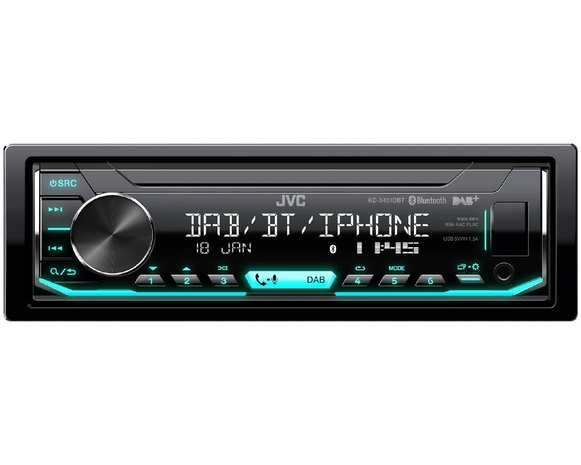 JVC JVC KD-X451DBT - Autoradio JVC JVC KD-X451DBT - Autoradio