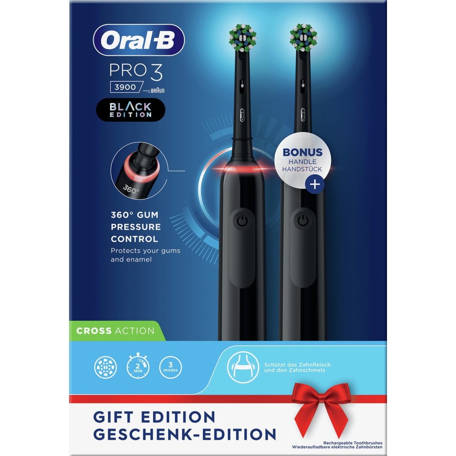 Zes Negende slepen Oral-B Pro 3 3900 - Elektrische tandenborstel - BoXXer