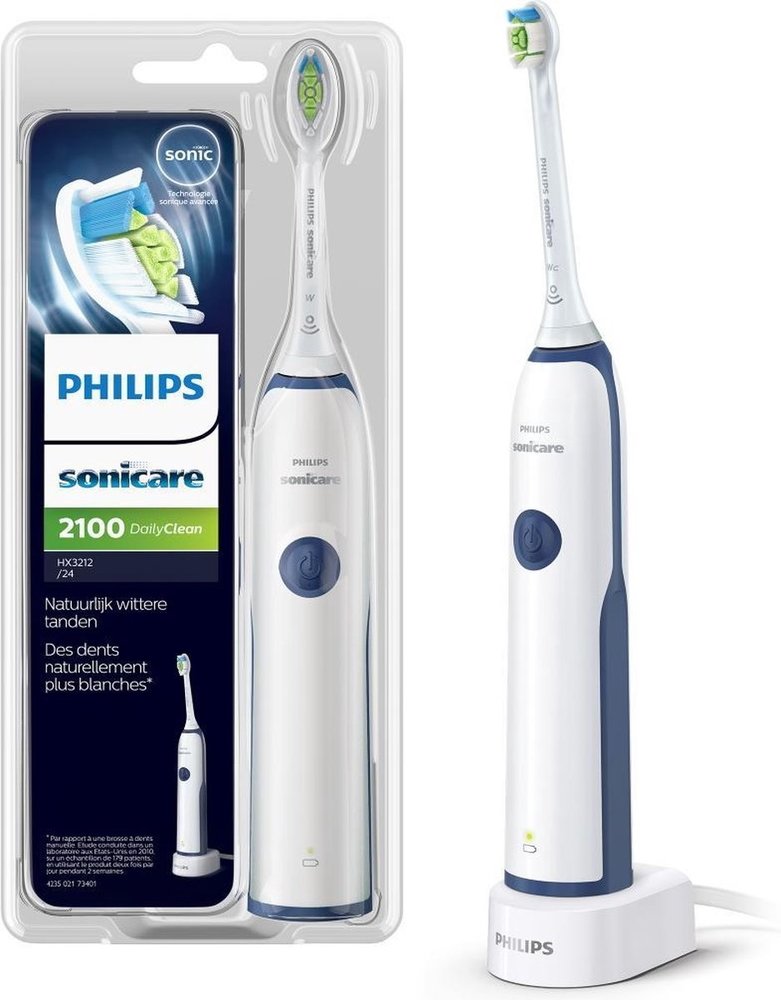 Philips Philips Sonicare HX3212-03 CleanCare - Elektrische tandenborstel Philips Philips Sonicare HX3212-03 CleanCare - Elektrische tandenborstel