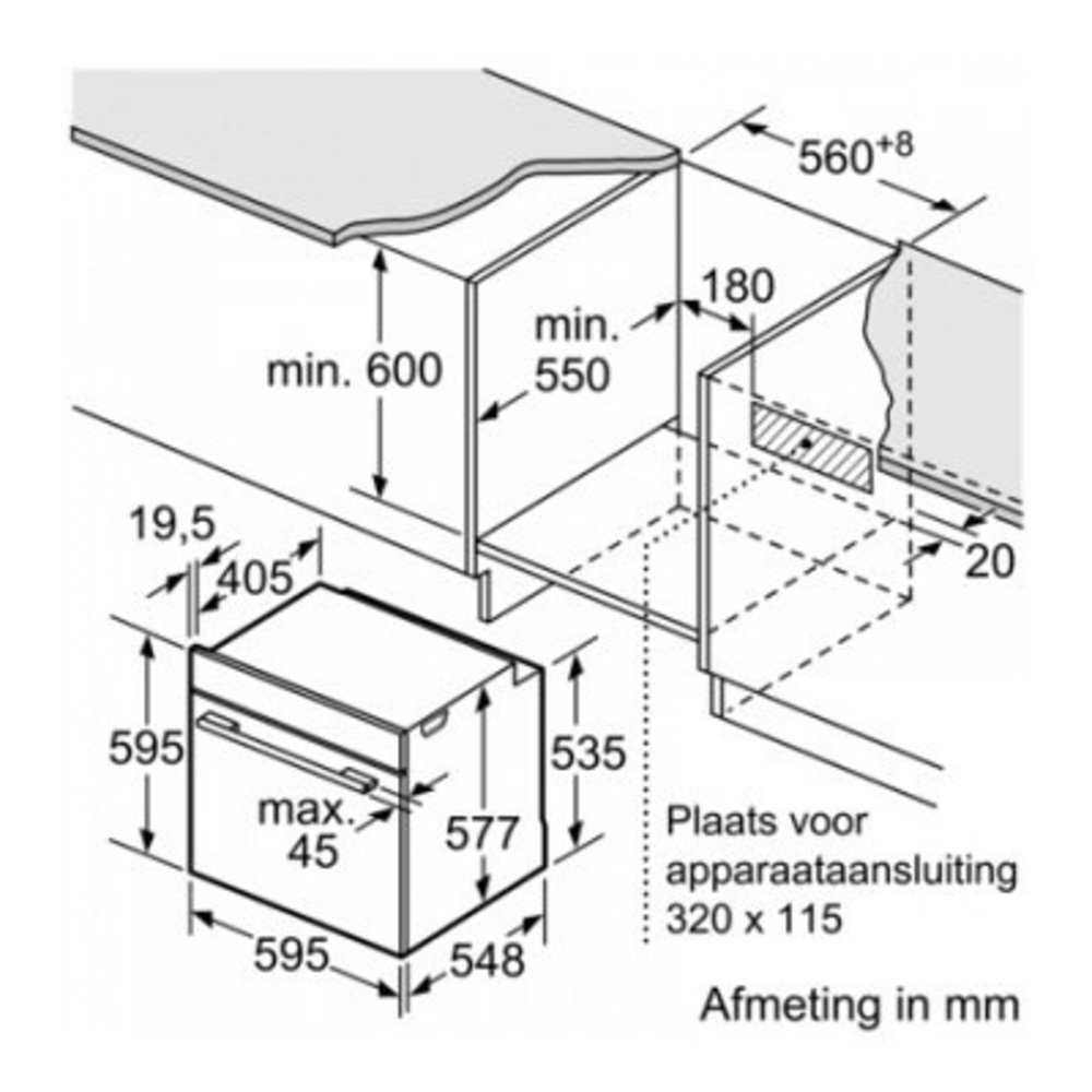 Siemens Siemens HB676G5S6 - Inbouw oven