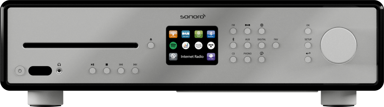 Sonoro Sonoro MAESTRO Zwart 311000BL - Receiver Sonoro Sonoro MAESTRO Zwart 311000BL - Receiver