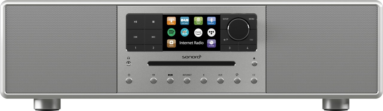 Sonoro Sonoro Meisterstuck V4 Zilver - Radio