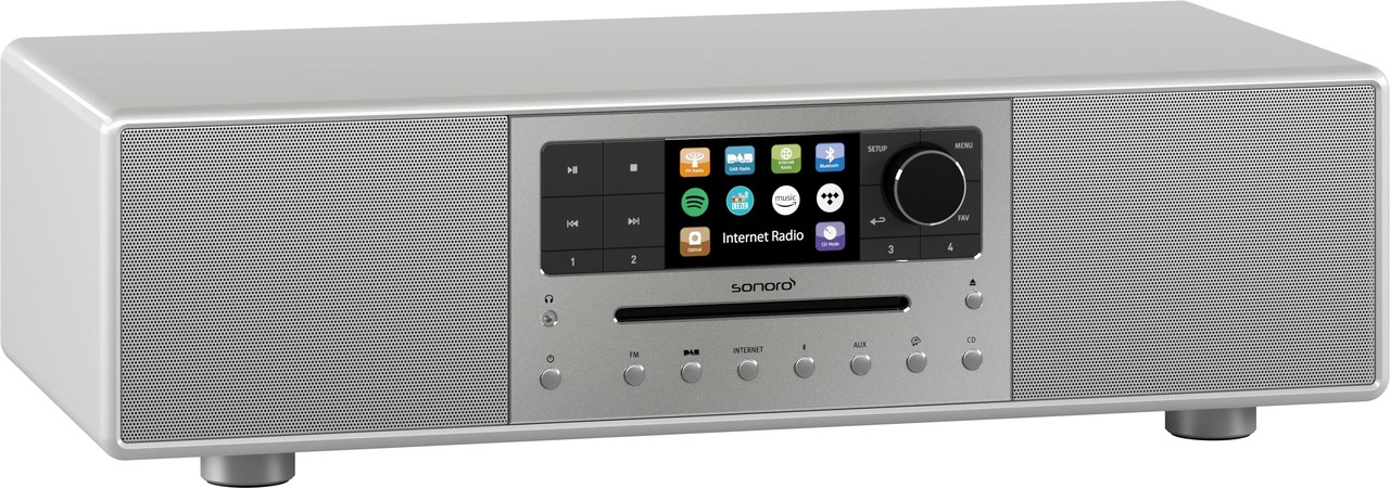 Sonoro Sonoro Meisterstuck V4 Zilver - Radio