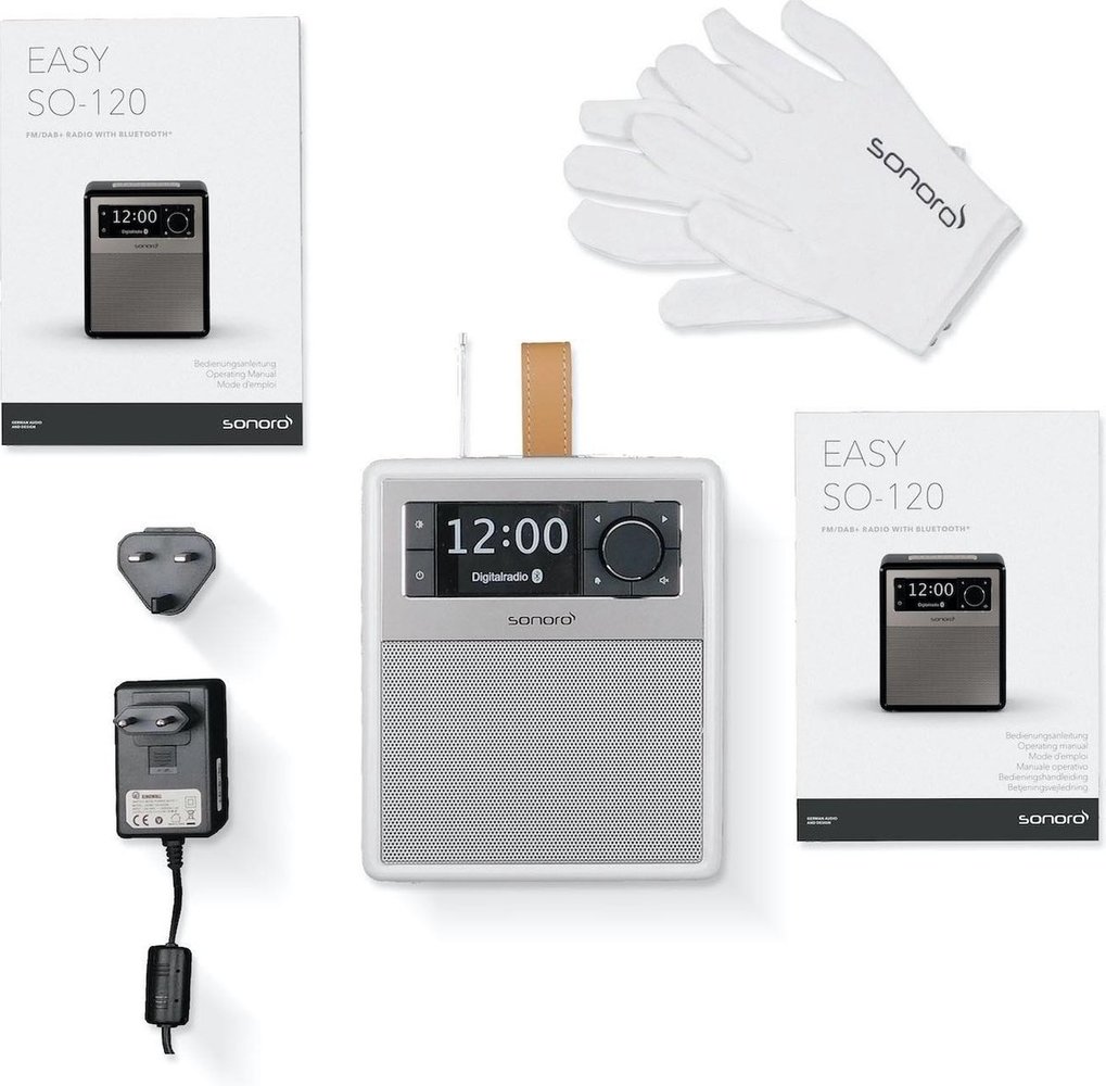 Sonoro Sonoro EASY SO-120 V2 Wit - Radio