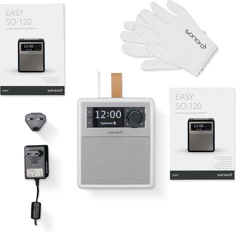 Sonoro Sonoro EASY SO-120 V2 Wit - Radio
