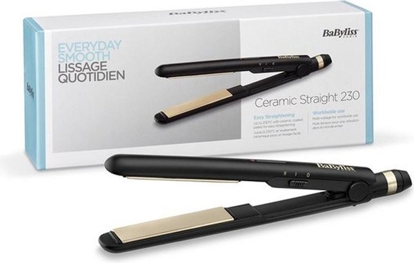 BaByliss BaByliss Ceramic Straight 230 ST089E - Stijltang
