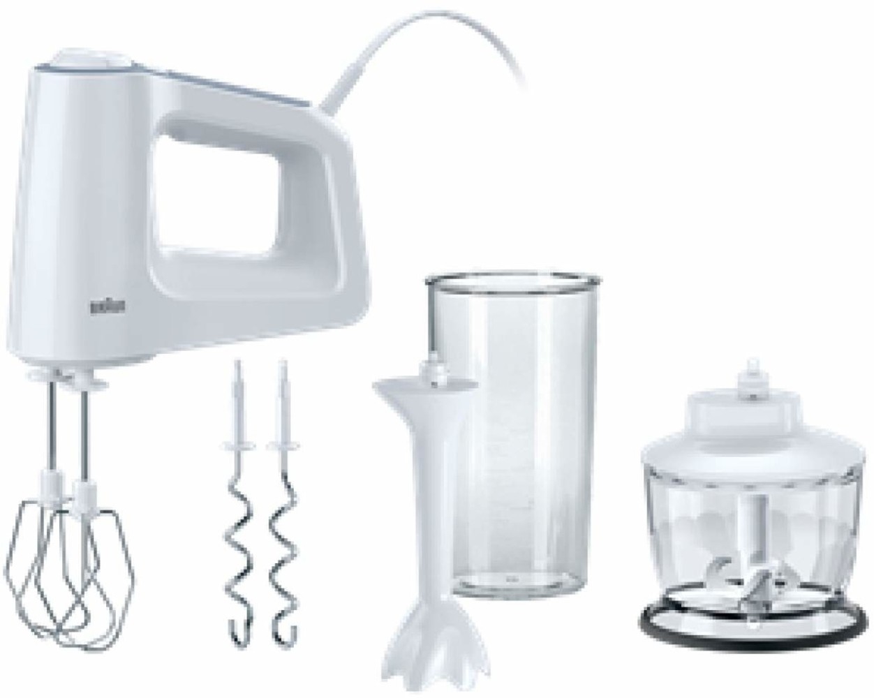 Braun Braun HM3135 Multimix 3 WH - Handmixer Braun Braun HM3135 Multimix 3 WH - Handmixer