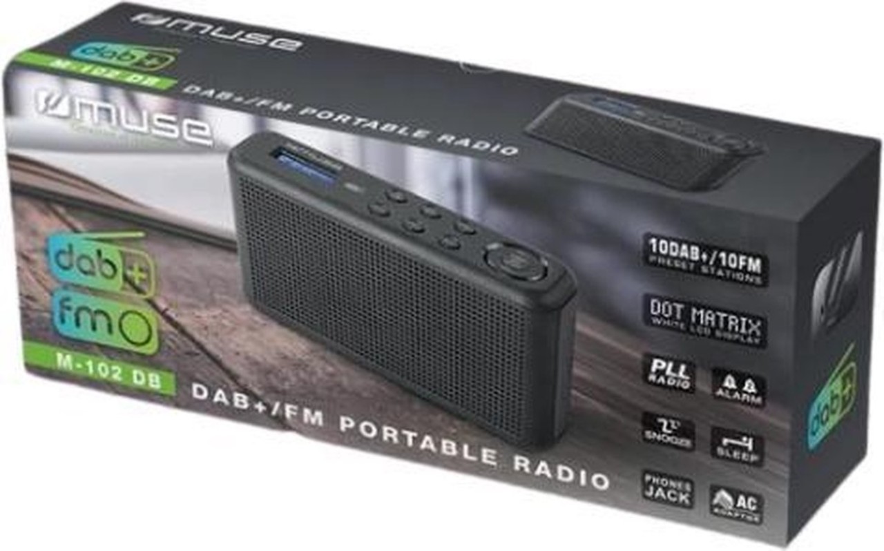 Muse Muse M-102 DBPortable Radio - Radio