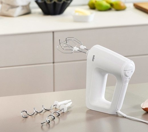 Braun Braun MultiMix 3 HM3000WH Handmixer - Handmixer Braun Braun MultiMix 3 HM3000WH Handmixer - Handmixer