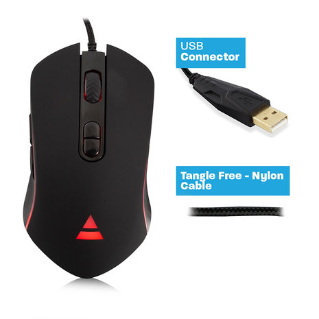 Ewent Ewent Play PL3301 RGB - Gaming Muis Ewent Ewent Play PL3301 RGB - Gaming Muis