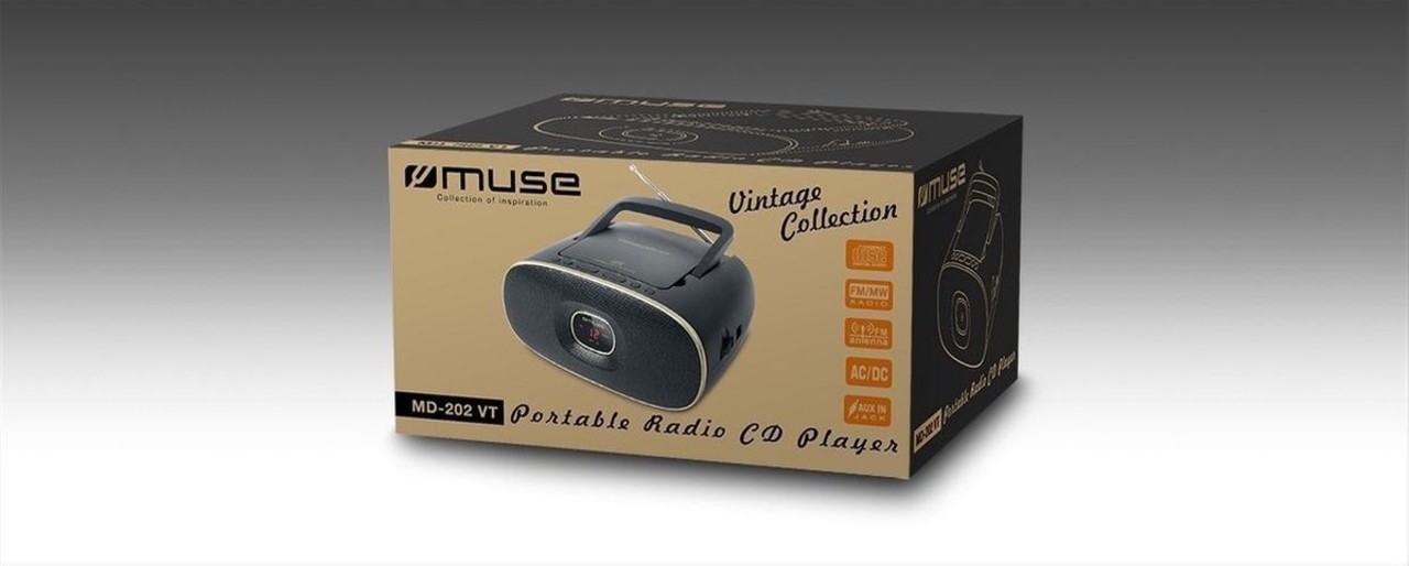 Muse Muse MD202VT Radio - CD speler