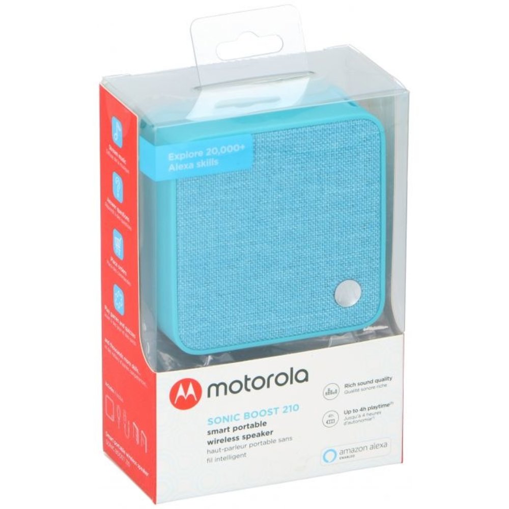 Motorola Motorola SonicBoost 210 blauw Bluetooth speaker - Draadloze speaker