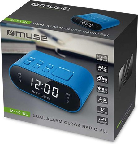 Muse Muse M10BL - Wekkerradio