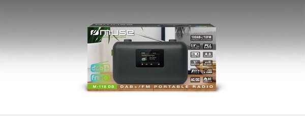 Muse Muse M-118 DBPortable Radio - Radio