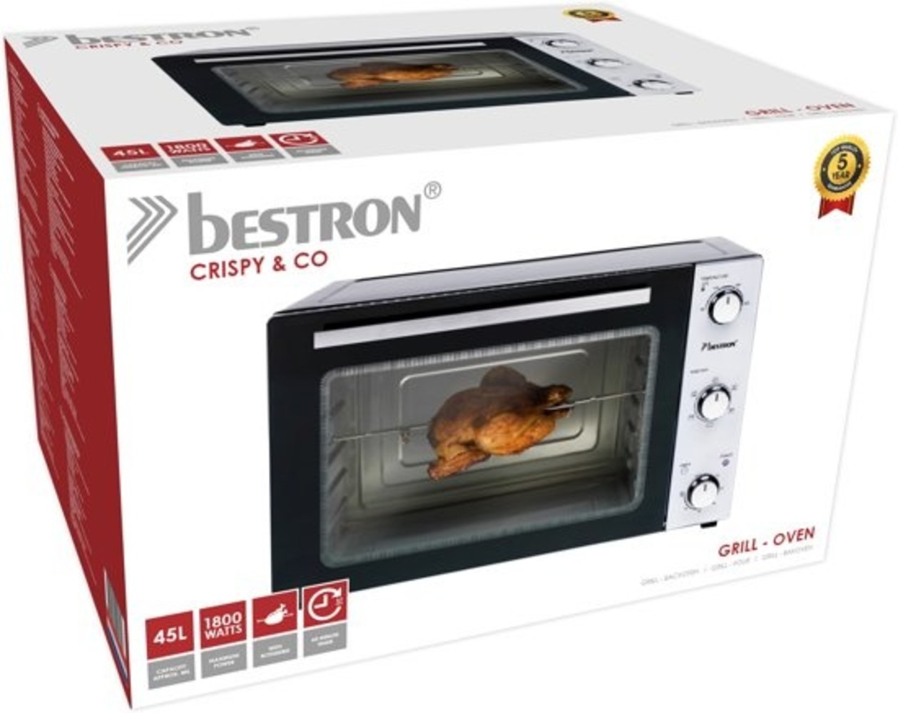 Bestron Bestron AOV45 - Vrijstaande oven