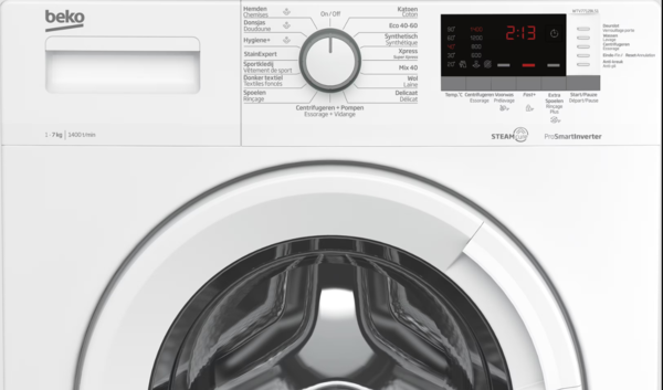 Beko Beko WTV7712BLS1 - Wasmachine Beko Beko WTV7712BLS1 - Wasmachine