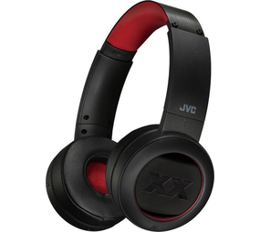 JVC JVC HA-XP50BT (Zwart/Rood) - On-ear koptelefoon JVC JVC HA-XP50BT (Zwart/Rood) - On-ear koptelefoon