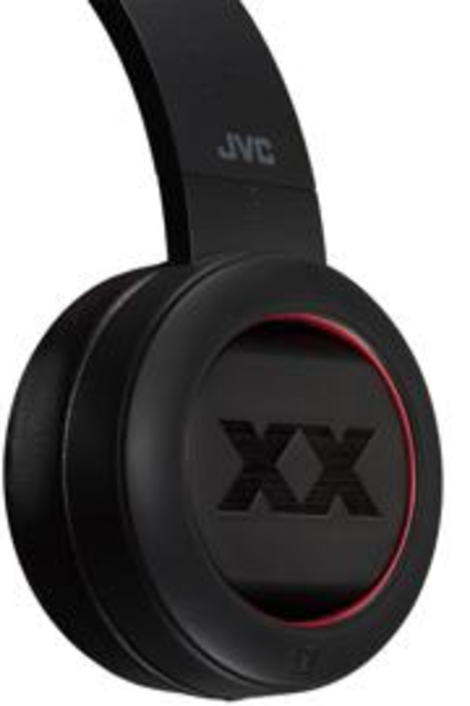 JVC JVC HA-XP50BT (Zwart/Rood) - On-ear koptelefoon JVC JVC HA-XP50BT (Zwart/Rood) - On-ear koptelefoon