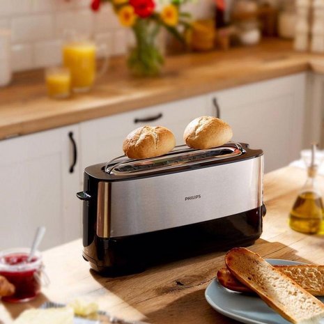 Philips Philips Viva Collection HD2692/90 - Broodrooster Philips Philips Viva Collection HD2692/90 - Broodrooster