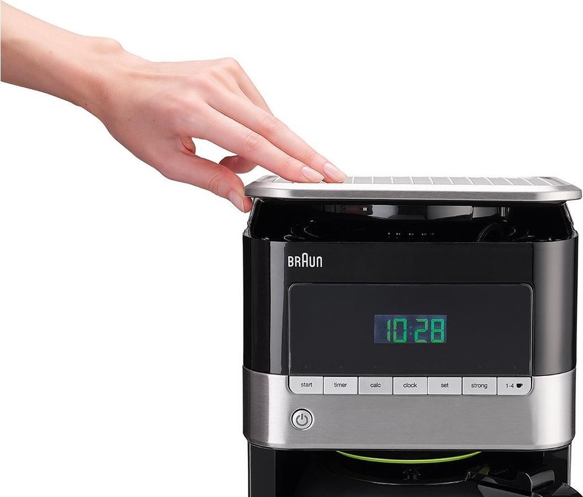 Braun BraunKF7125BK PurAroma 7 - Koffiezetapparaat Braun BraunKF7125BK PurAroma 7 - Koffiezetapparaat