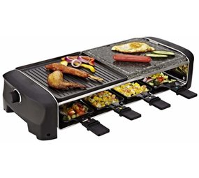 Princess Princess Raclette 8 Stone & Grill Party 162820 - Gourmetset