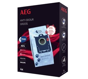 AEG AEG GR203 S-Bag Anti-Odour - Stofzuigerzakken AEG AEG GR203 S-Bag Anti-Odour - Stofzuigerzakken
