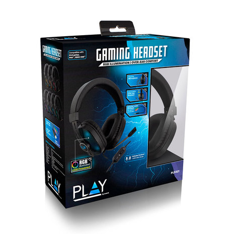 Ewent  Ewent Play PL3321 (Zwart) - Gaming headset