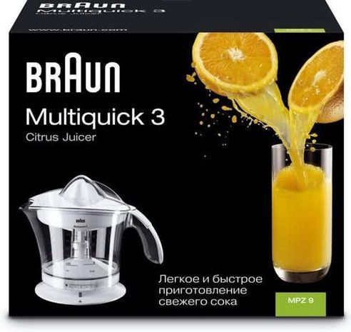 Braun Braun MultiQuick 3 MPZ 9 - Citruspers Braun Braun MultiQuick 3 MPZ 9 - Citruspers