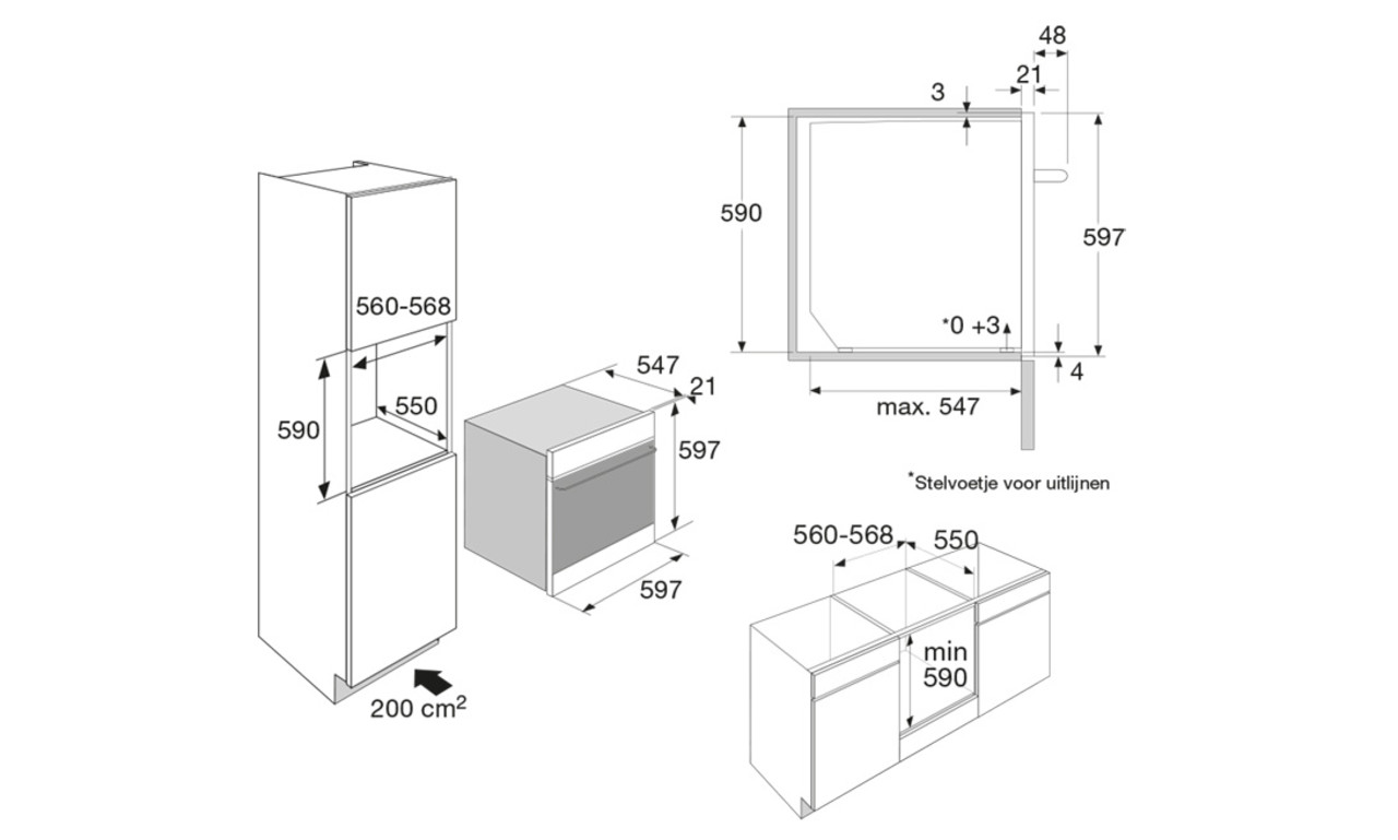 ATAG ATAG OX6511C - Inbouw oven