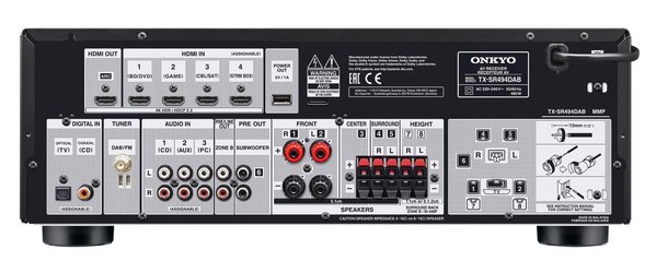 Onkyo TX-SR494DAB - Receiver Onkyo TX-SR494DAB - Receiver