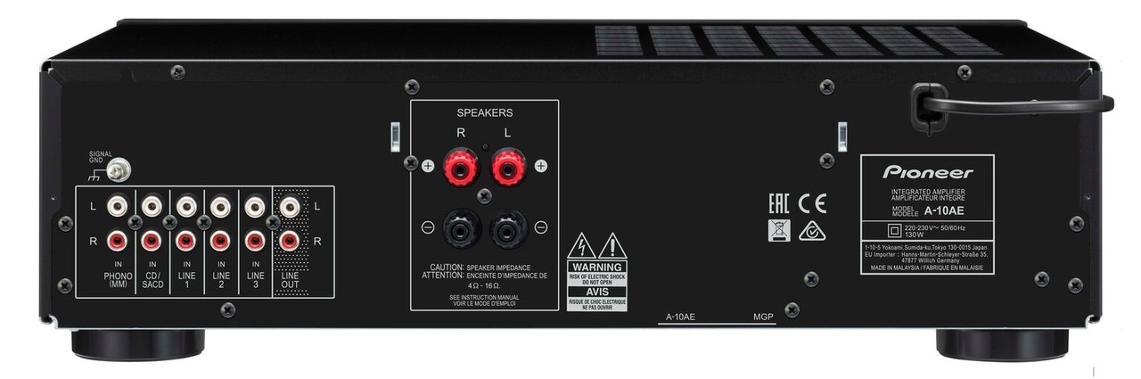 Pioneer A-10AE Zwart - Versterker