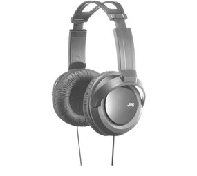 JVC JVC HA-RX330-E (Zwart) - Over-ear koptelefoon JVC JVC HA-RX330-E (Zwart) - Over-ear koptelefoon