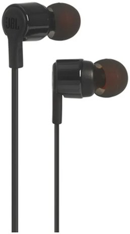 JBL JBL T210 zwart In-Ear oordopjes - Oordopjes JBL JBL T210 zwart In-Ear oordopjes - Oordopjes